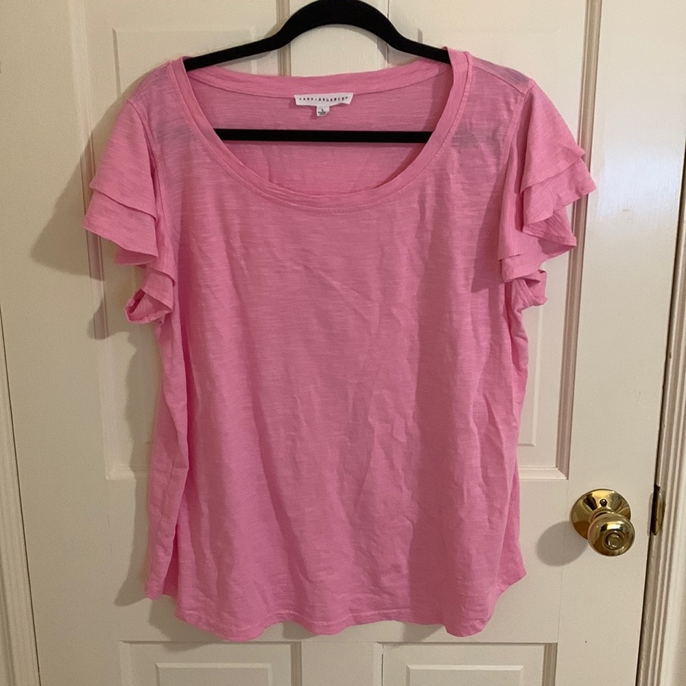 2 for 1 T-shirt special!  Lightweight summer tees in bright pink and floral